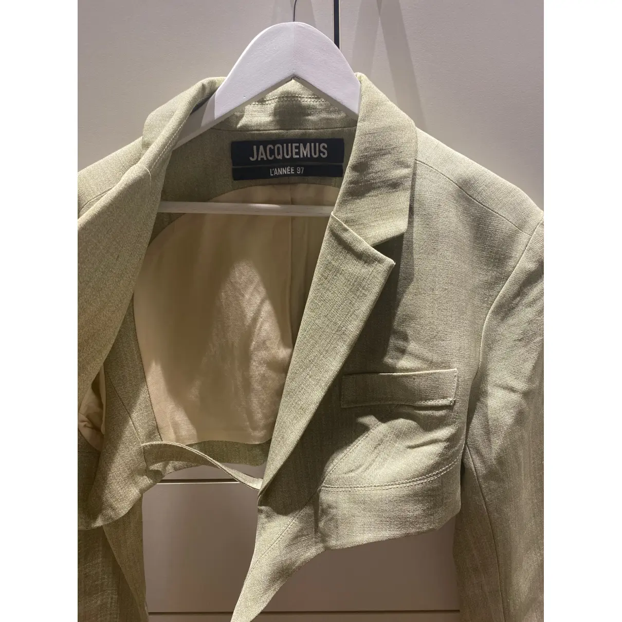 Buy Jacquemus L'Année 97 linen blazer online