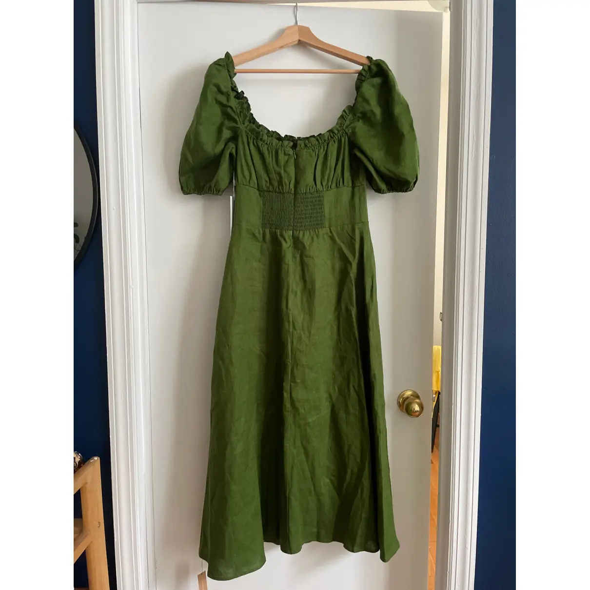 Buy Reformation Linen mid-length dress online