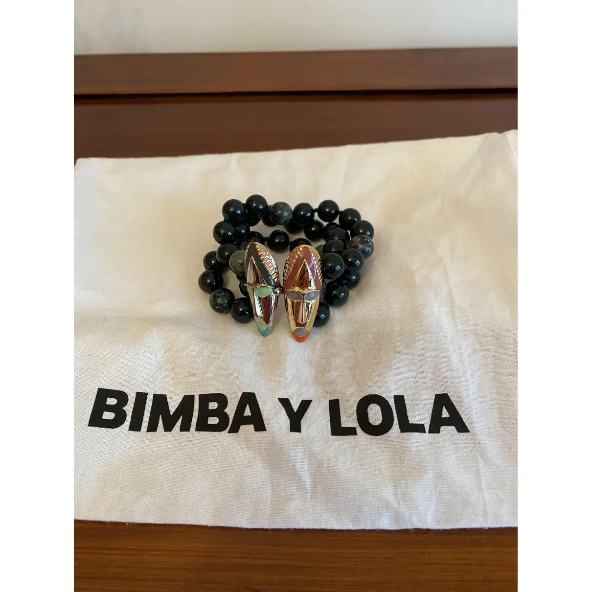 Buy Bimba y Lola Green Metal Bracelet online