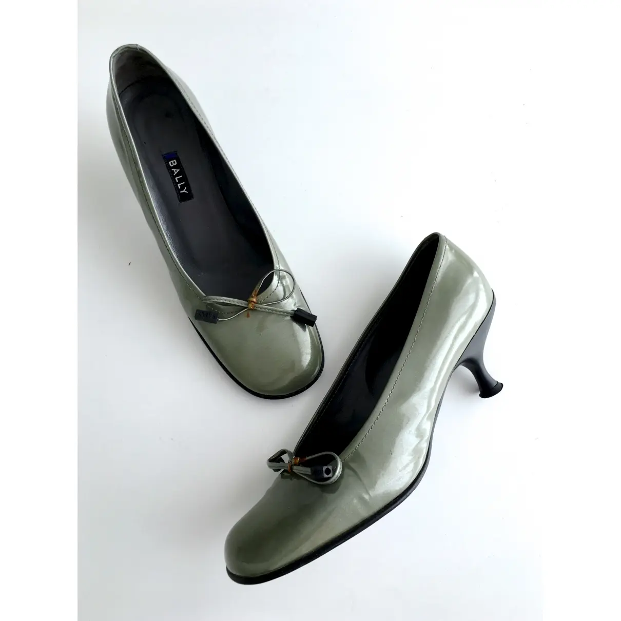 Patent leather heels Bally - Vintage