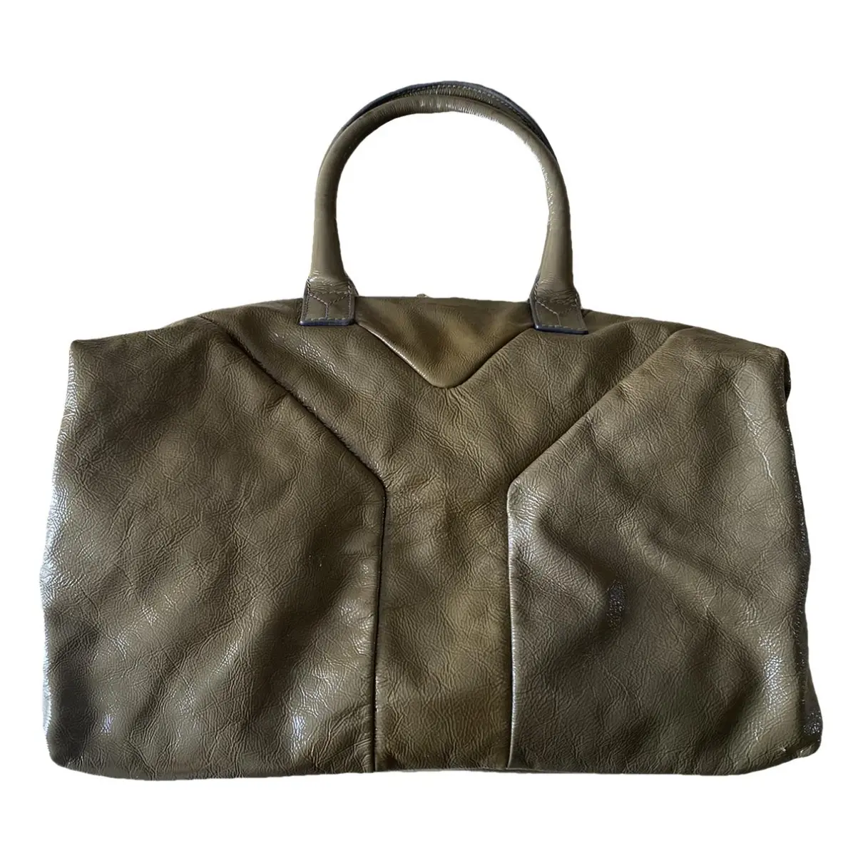 Easy patent leather handbag