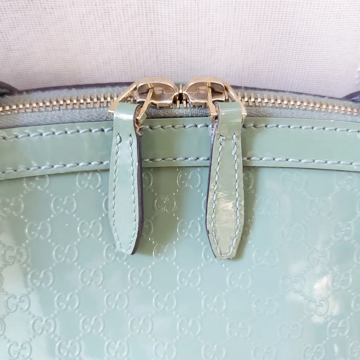 Buy Gucci Patent leather handbag online