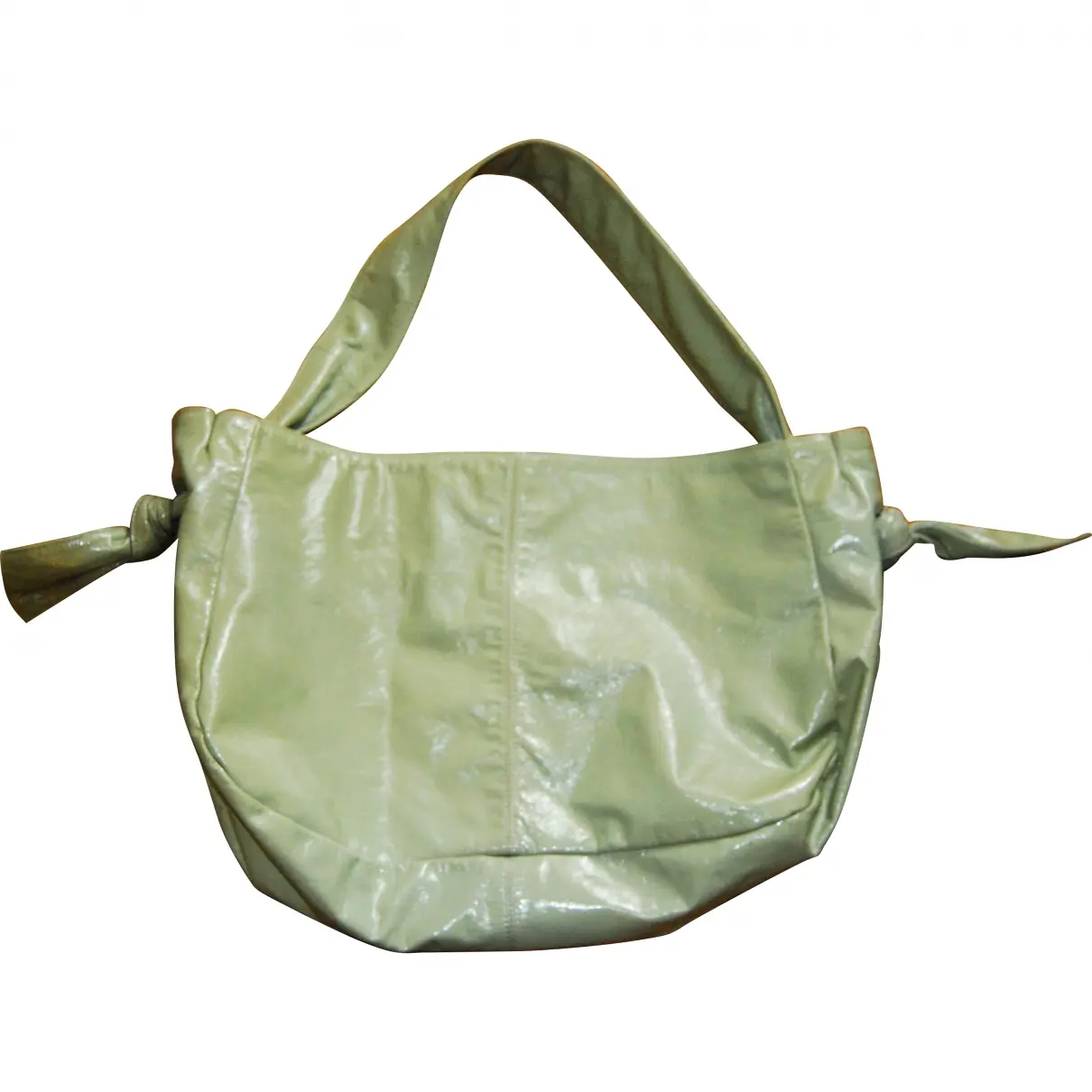 Green Patent leather Handbag Comptoir Des Cotonniers
