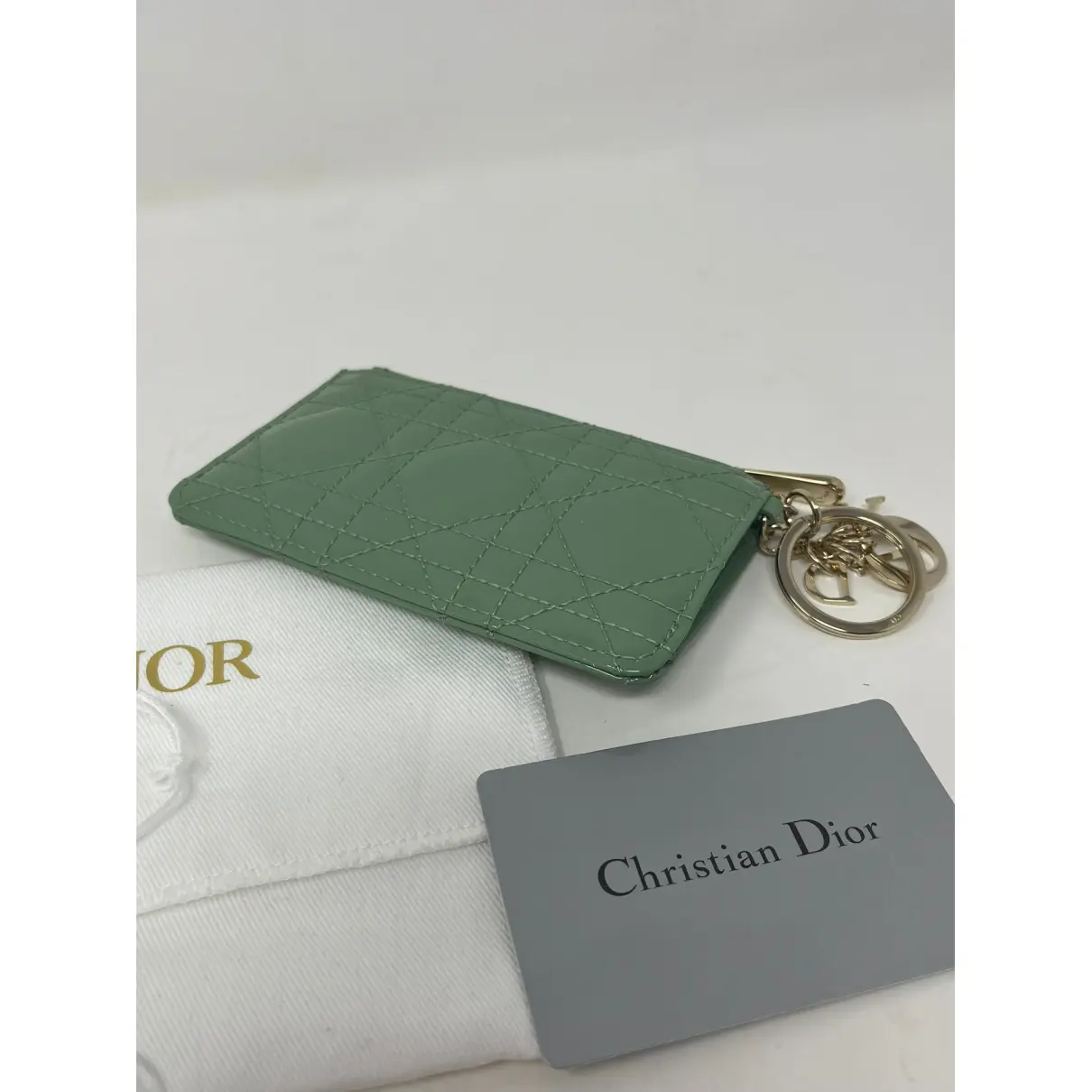 Lady Dior patent leather purse Dior