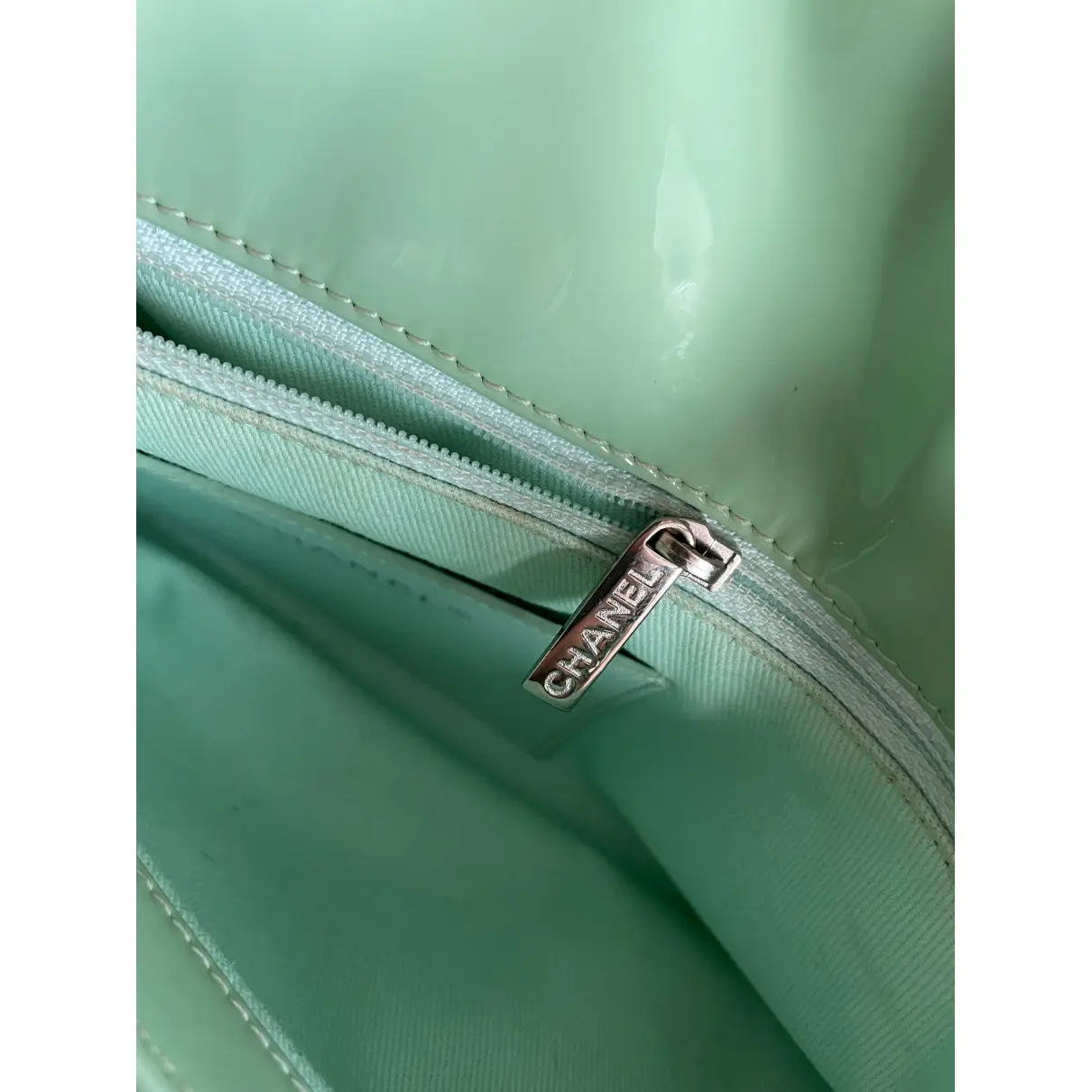 Mademoiselle patent leather handbag Chanel