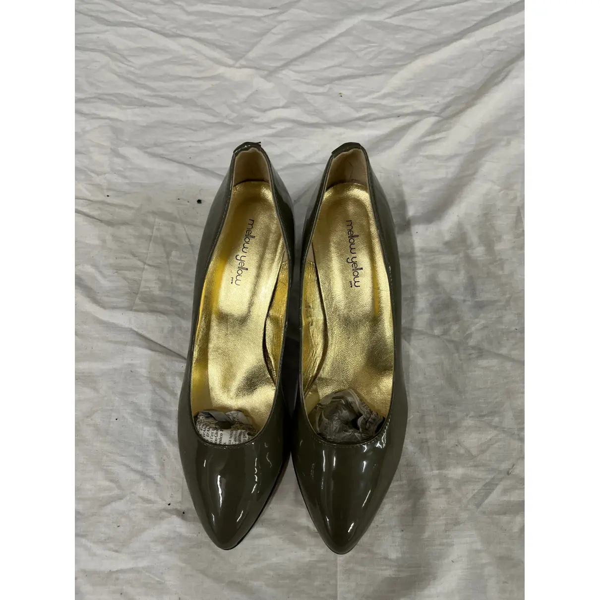 Buy Mellow Yellow Patent leather heels online