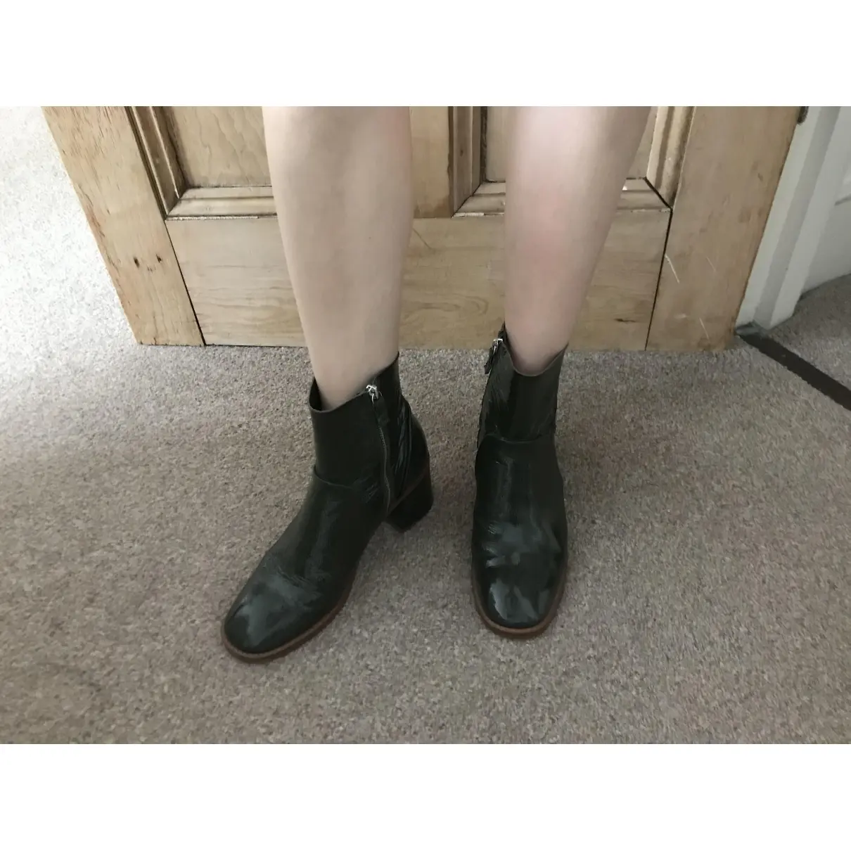 Miista Patent leather boots for sale