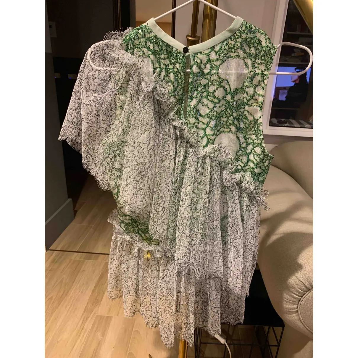 Marco De Vincenzo Green Polyester Top for sale