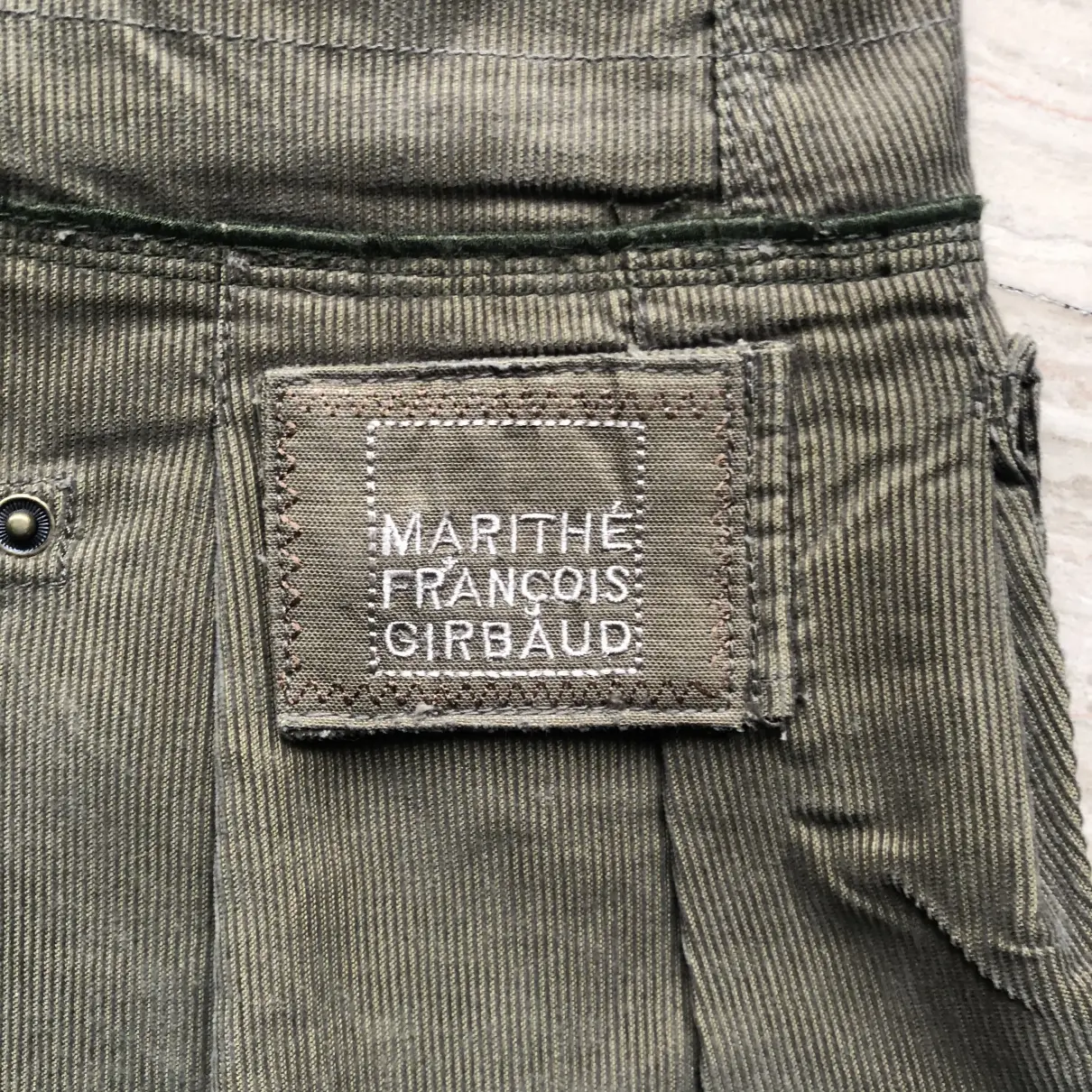 Mini skirt MARITHÉ & FRANÇOIS GIRBAUD