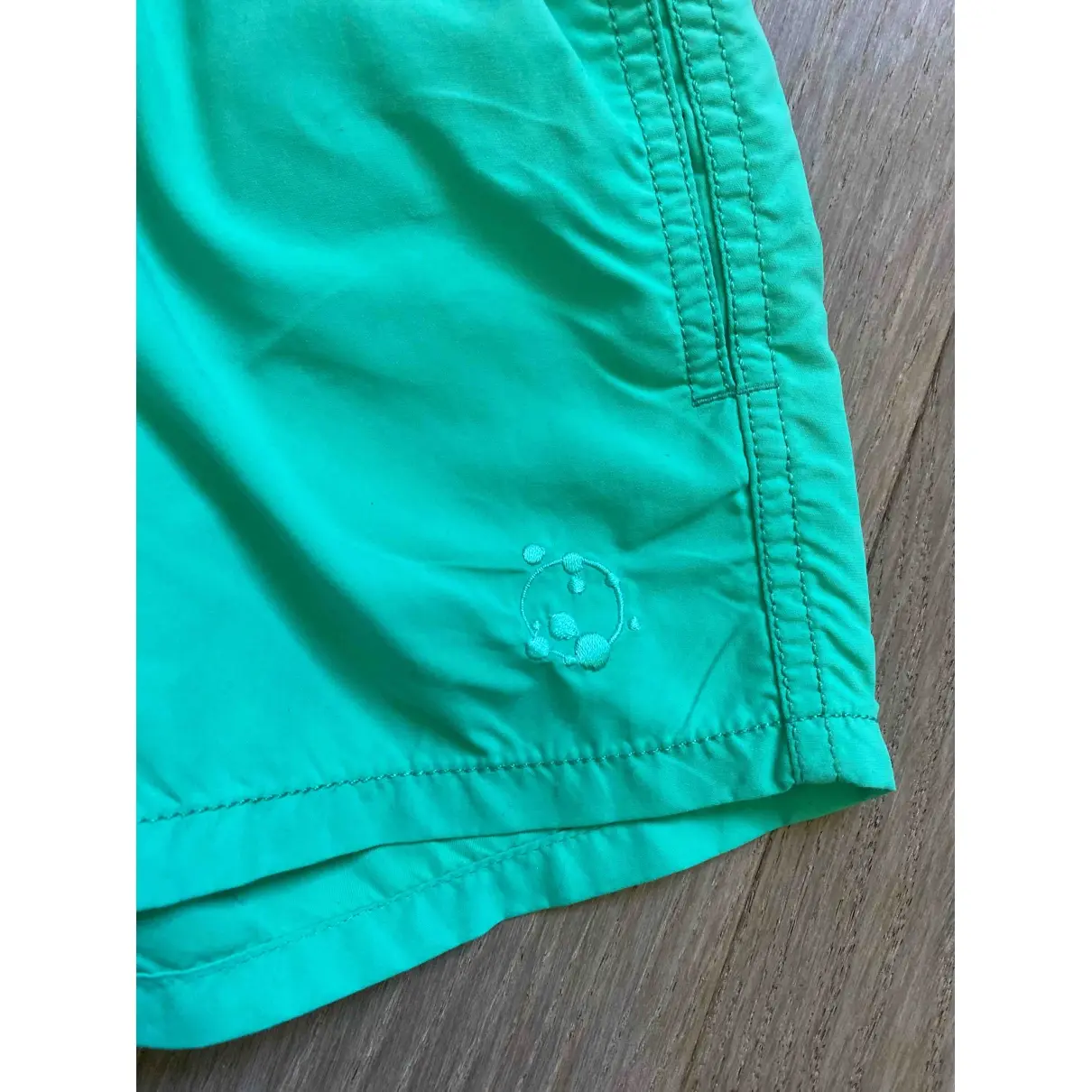 Green Polyester Shorts Vilebrequin