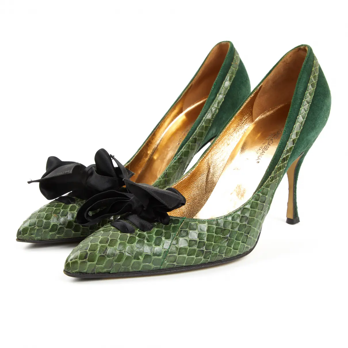Buy Dolce & Gabbana Python heels online