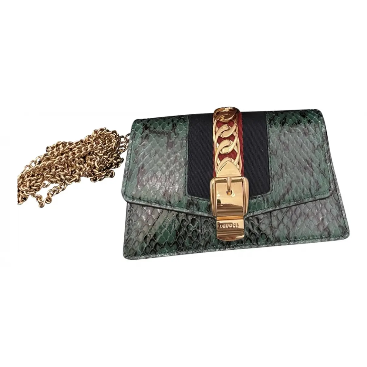 Sylvie python handbag Gucci