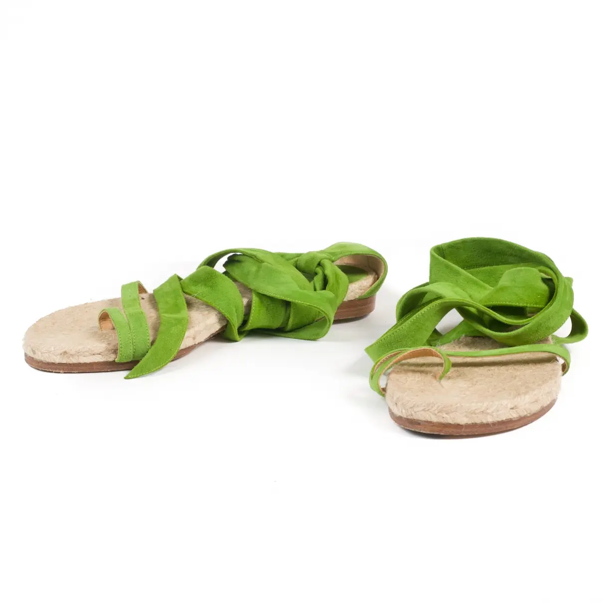 Green Sandals Hermès
