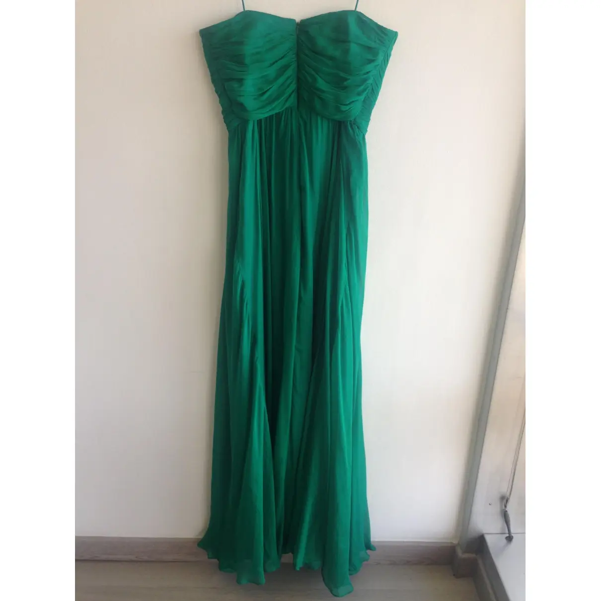 Badgley Mischka Silk maxi dress for sale
