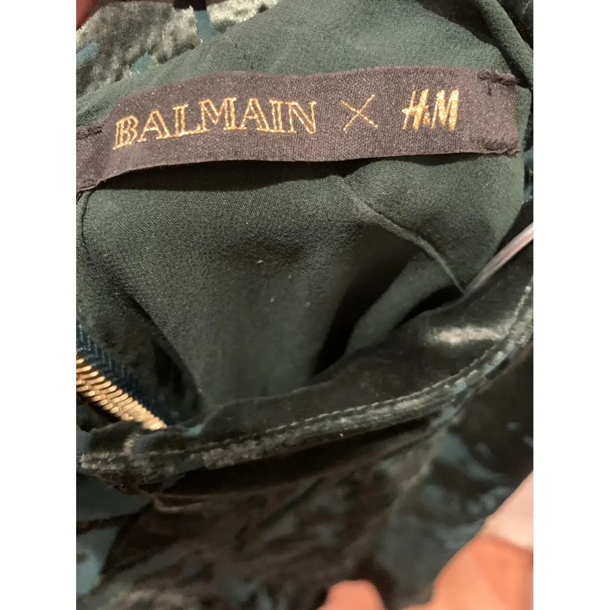 Buy Balmain For H&M Silk mini dress online