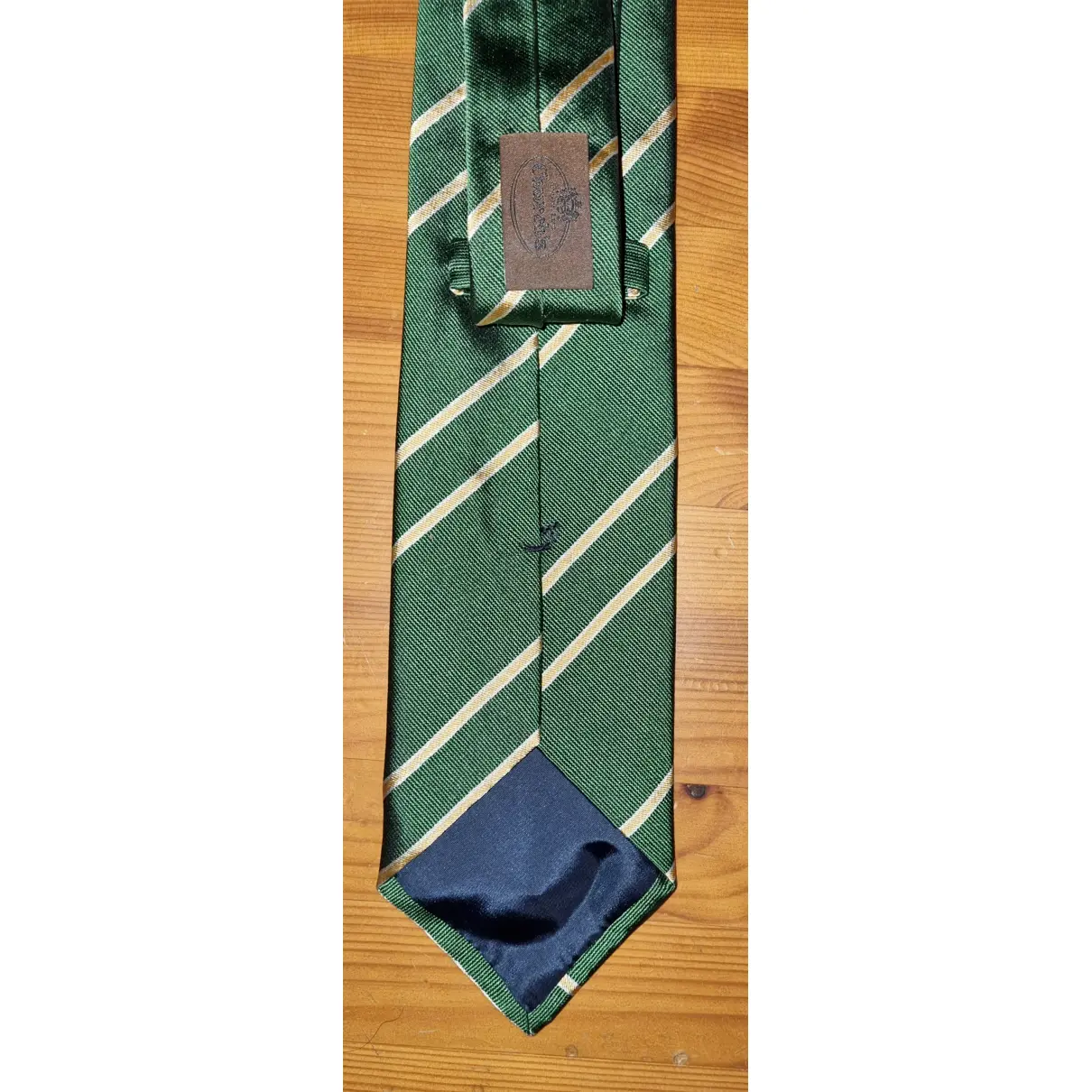 Silk tie Church's - Vintage