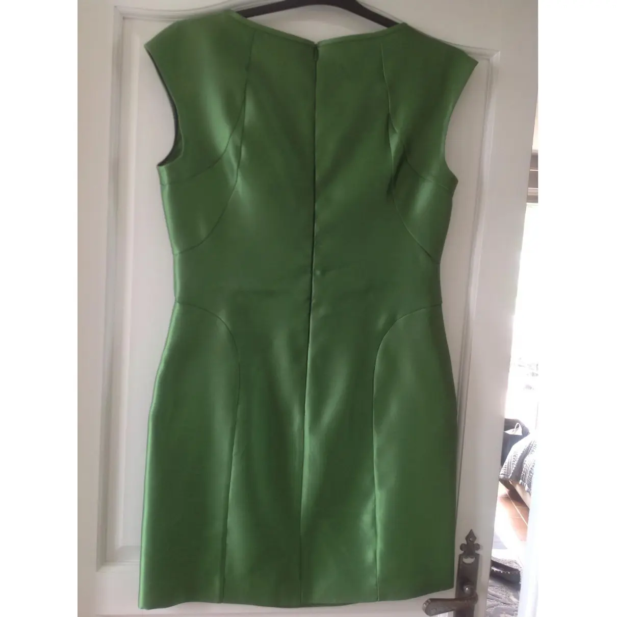 Miu Miu Green Silk Dress for sale