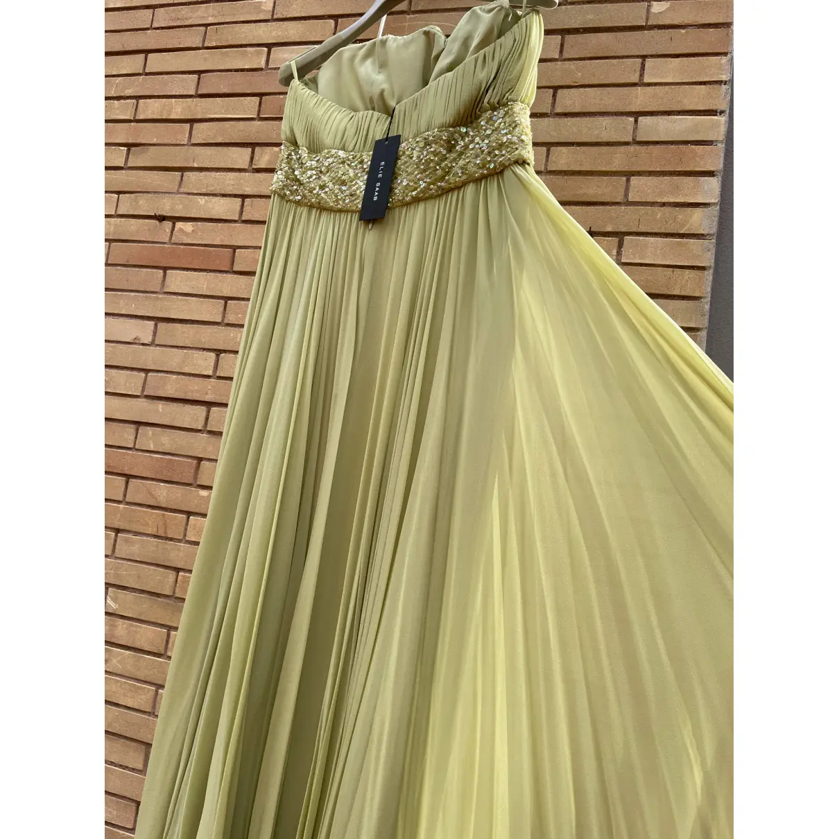 Silk mid-length dress Elie Saab