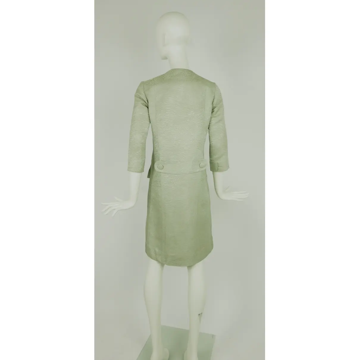 Silk mid-length dress Grès - Vintage