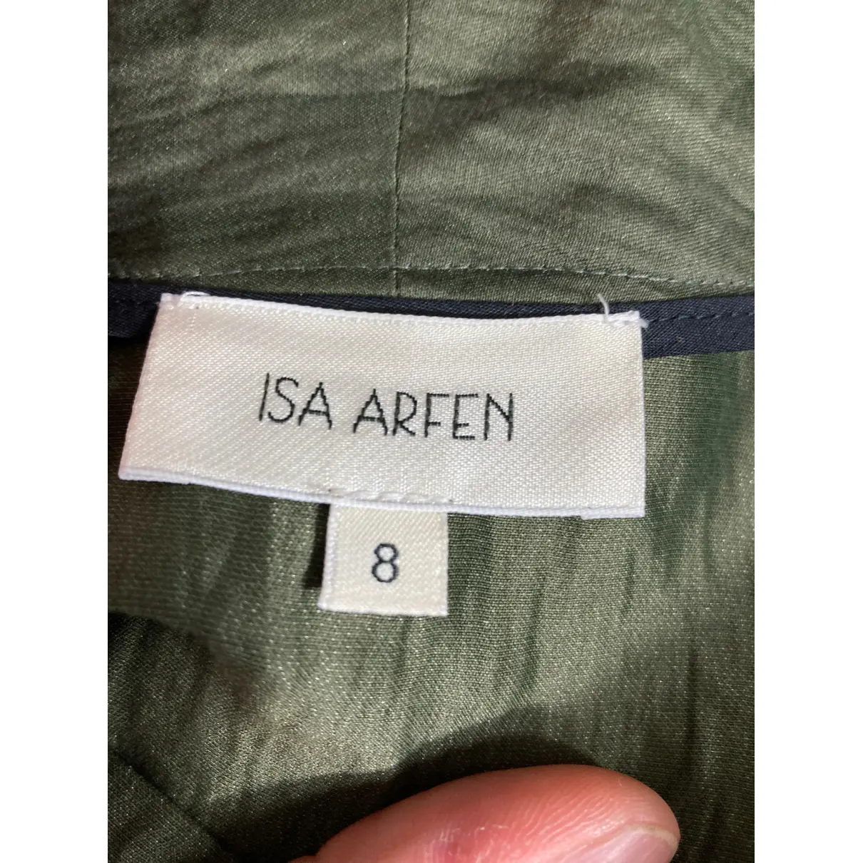 Silk cardi coat Isa Arfen