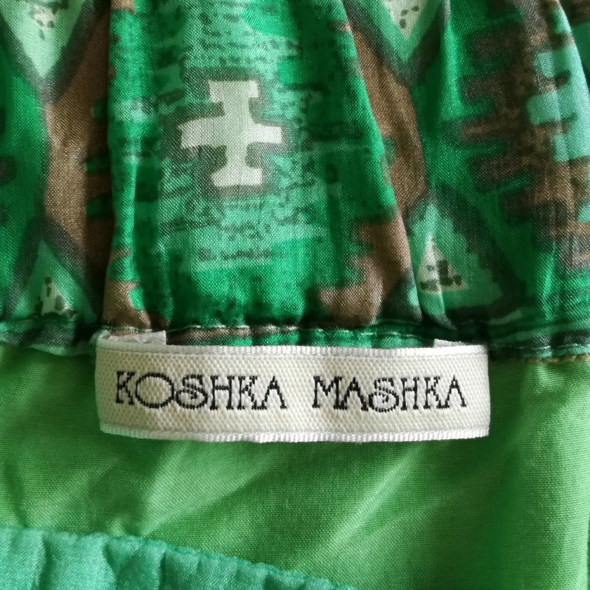 Silk mini dress Koshka Mashka