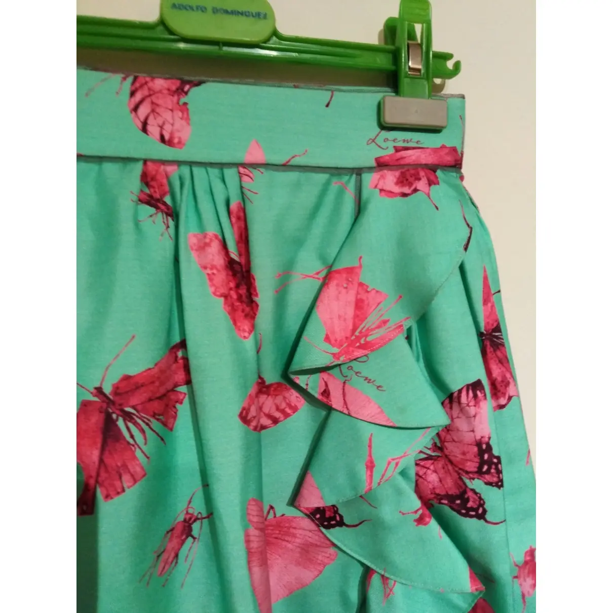 Buy Loewe Silk mini skirt online - Vintage