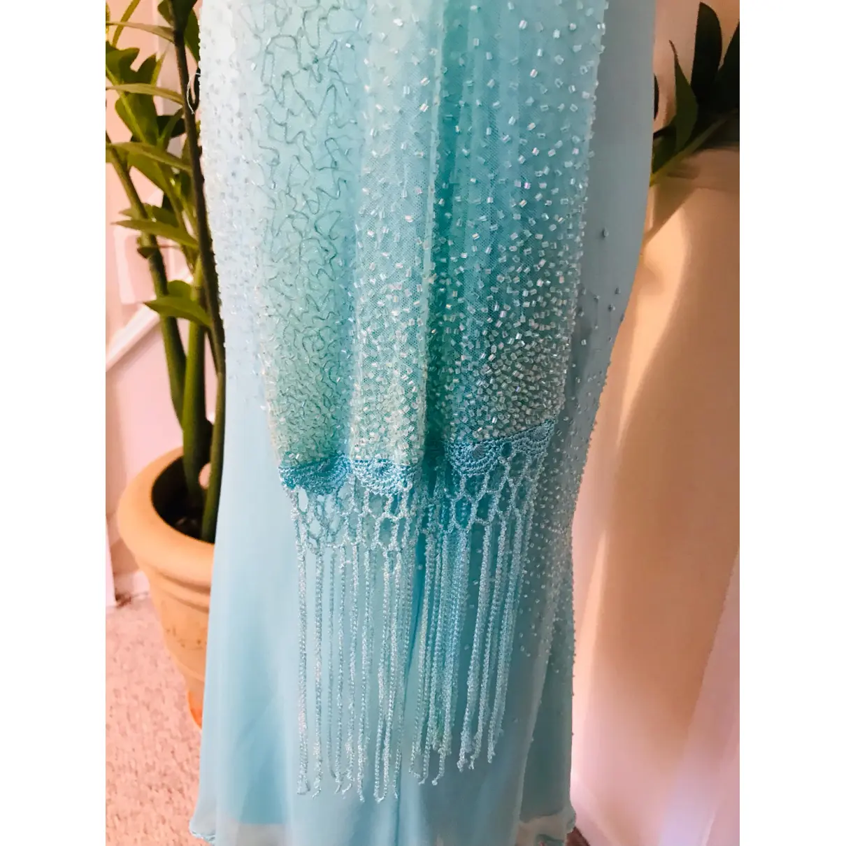 Silk mid-length dress Mariella Rosati