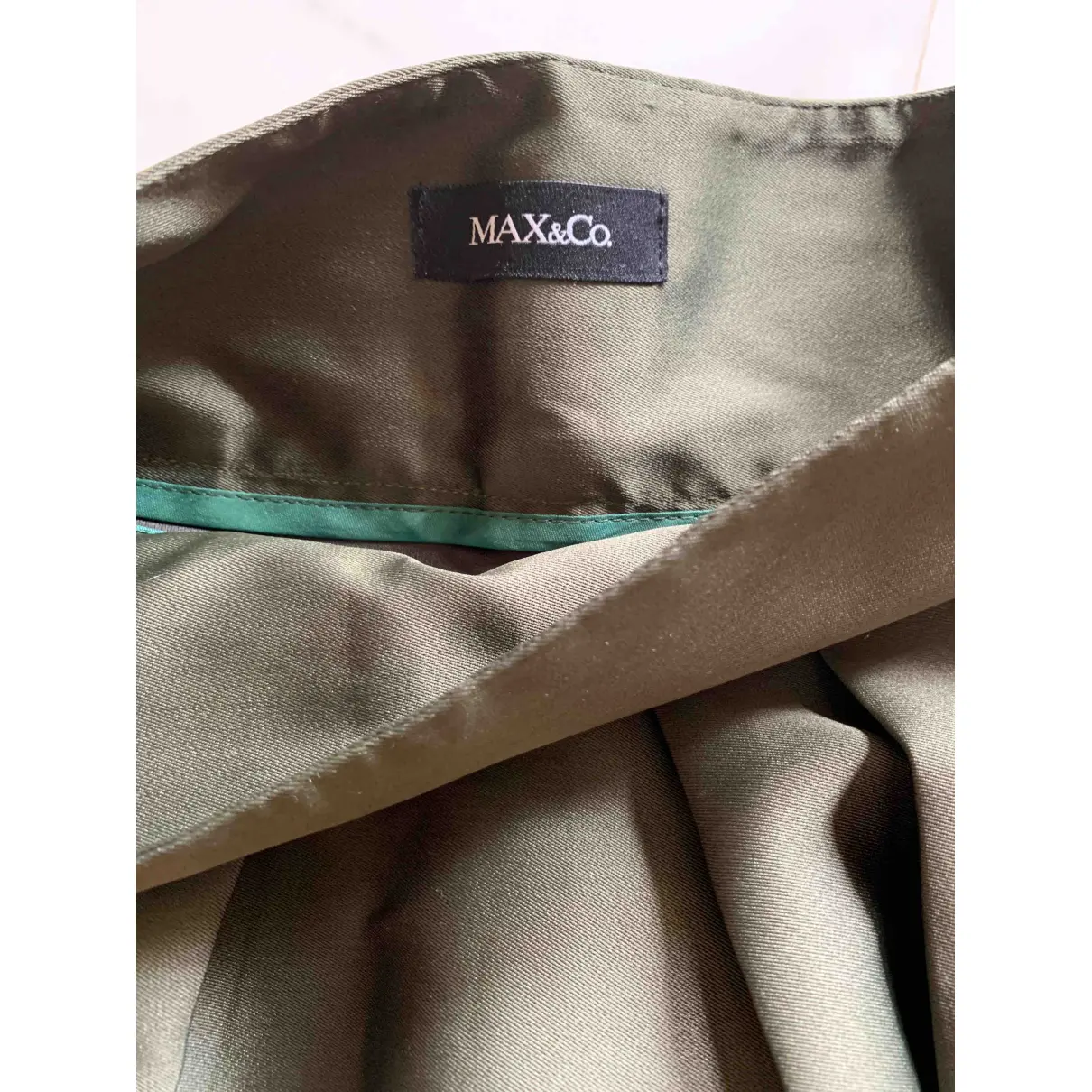 Buy Max & Co Silk mini skirt online