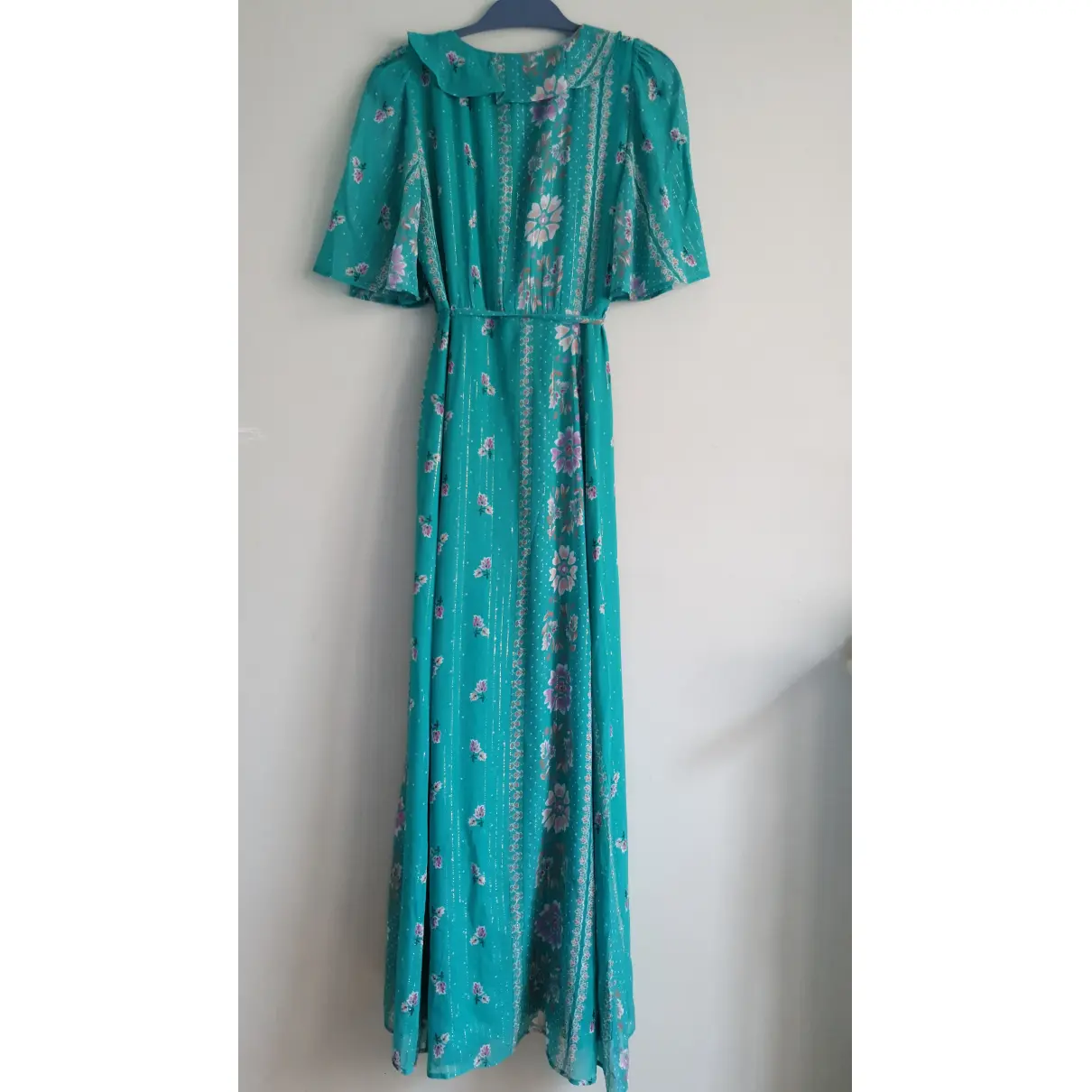 Buy Sézane Spring Summer 2020 silk maxi dress online