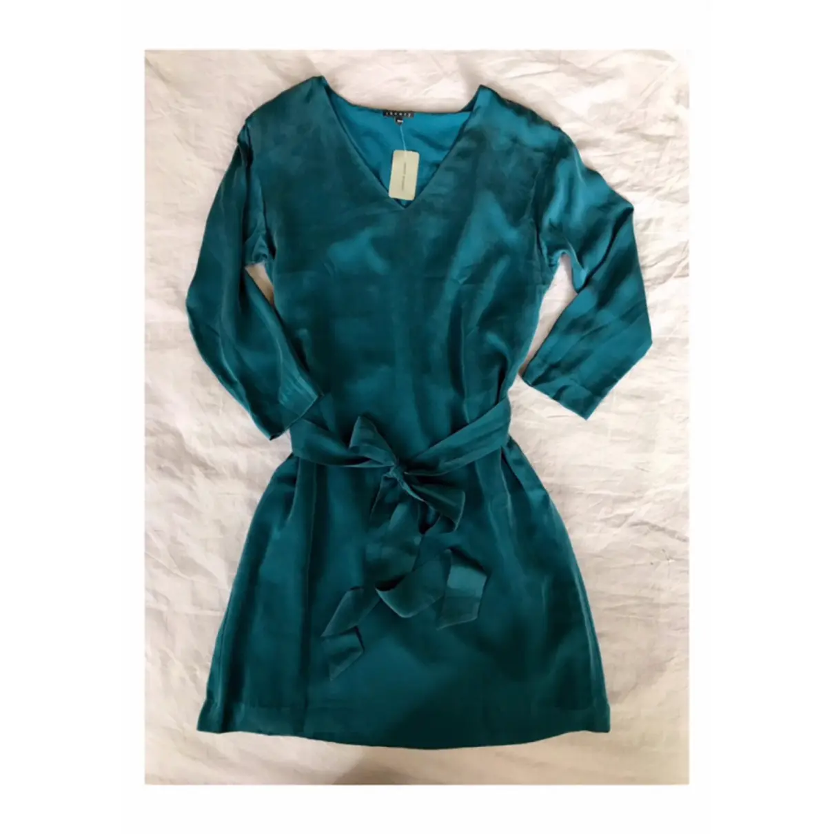 Buy Theory Silk mini dress online