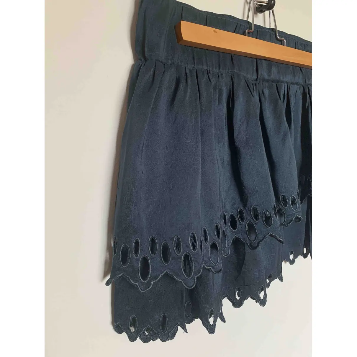 Vanessa Bruno Athe Silk mini skirt for sale