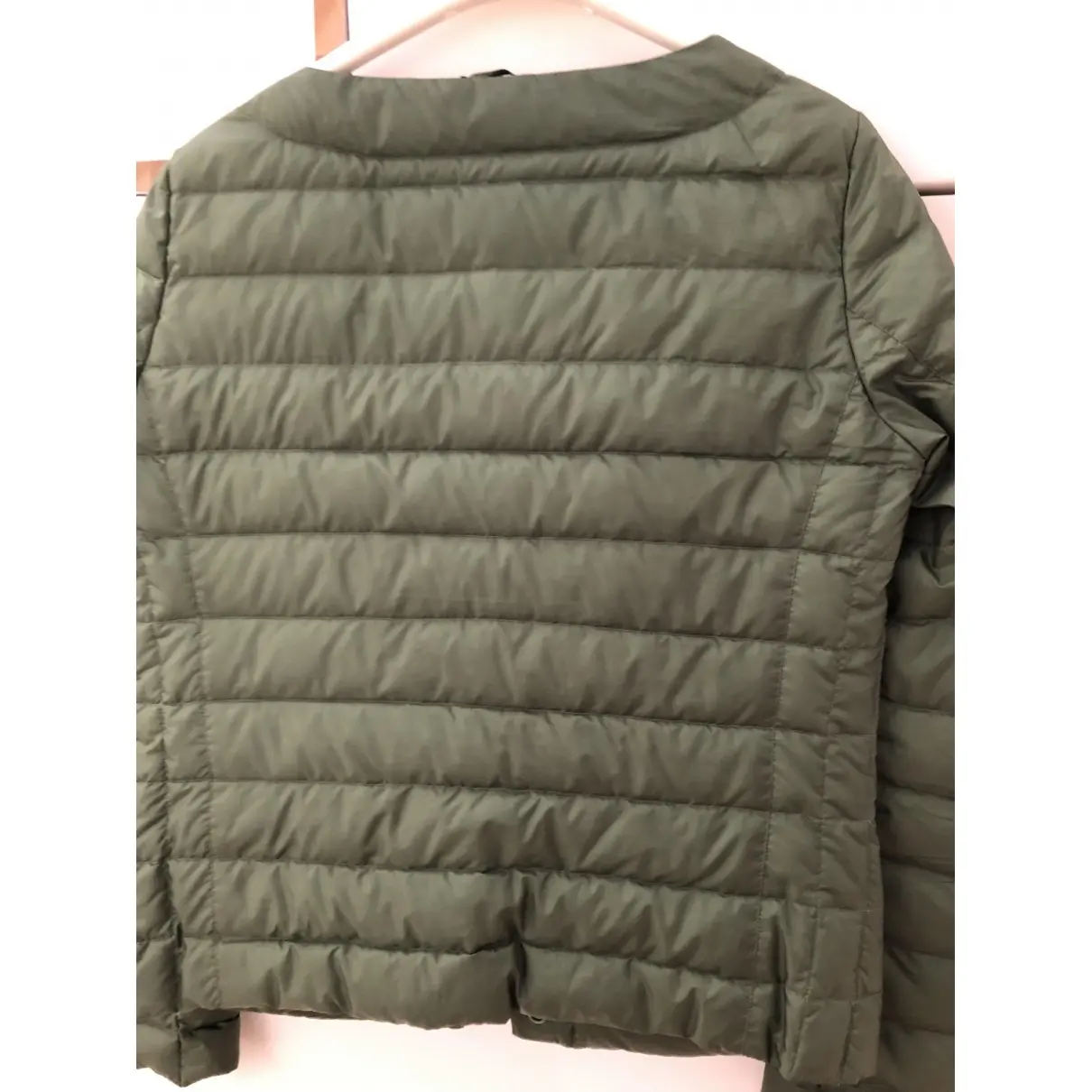 Add Green Synthetic Jacket for sale