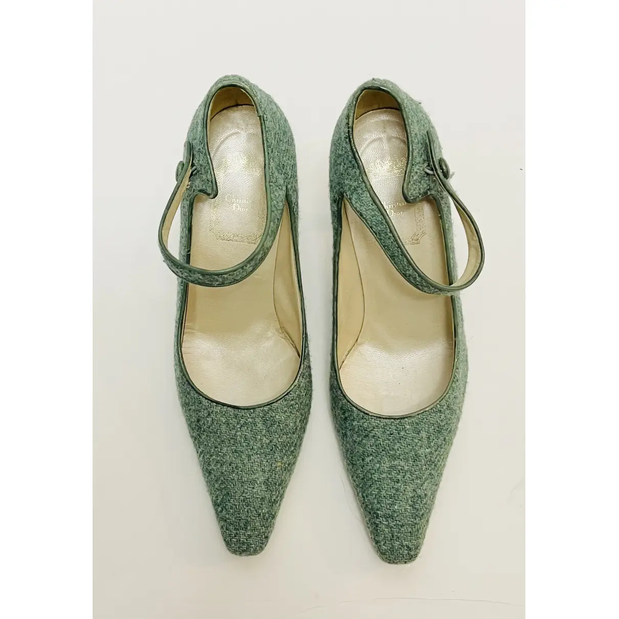 Buy Dior Tweed heels online - Vintage