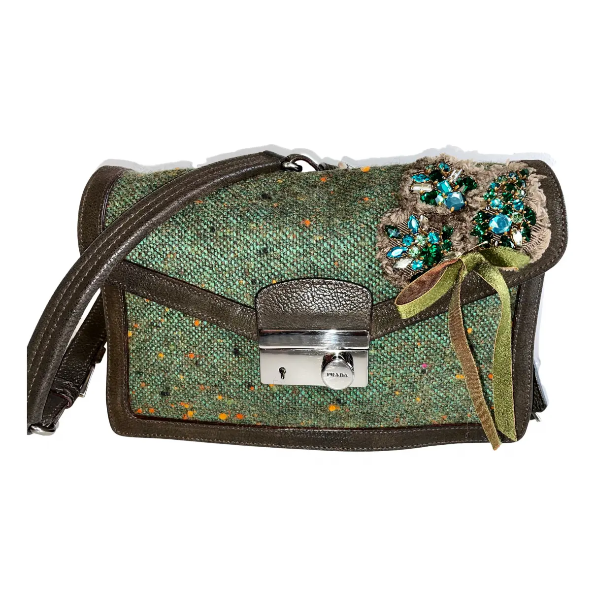 Sidonie tweed handbag Prada - Vintage