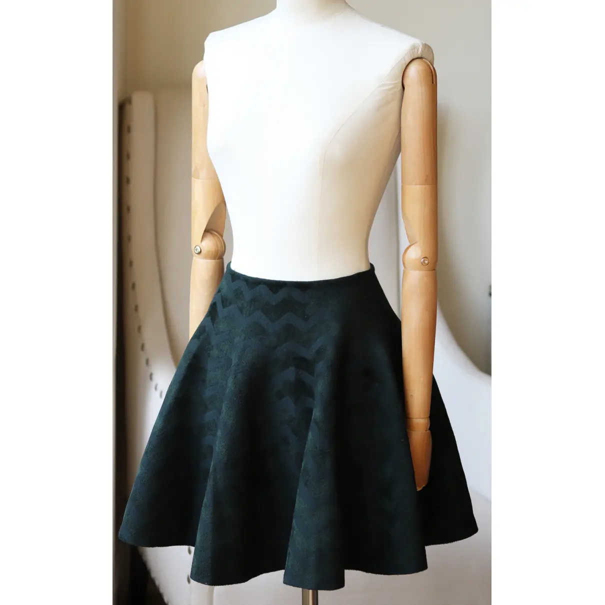 Buy Alaïa Velvet mini skirt online