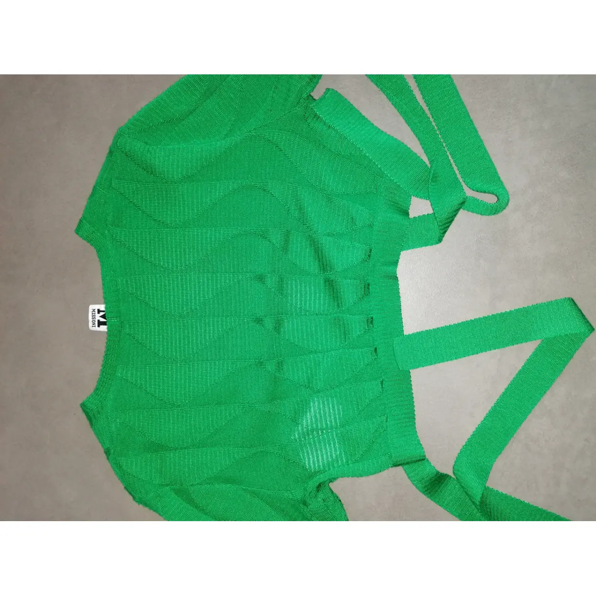 Buy M Missoni Green Viscose Knitwear online