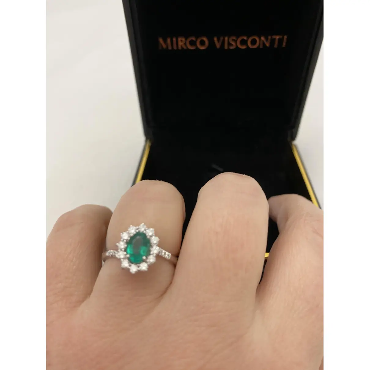 White gold ring Mirco Visconti