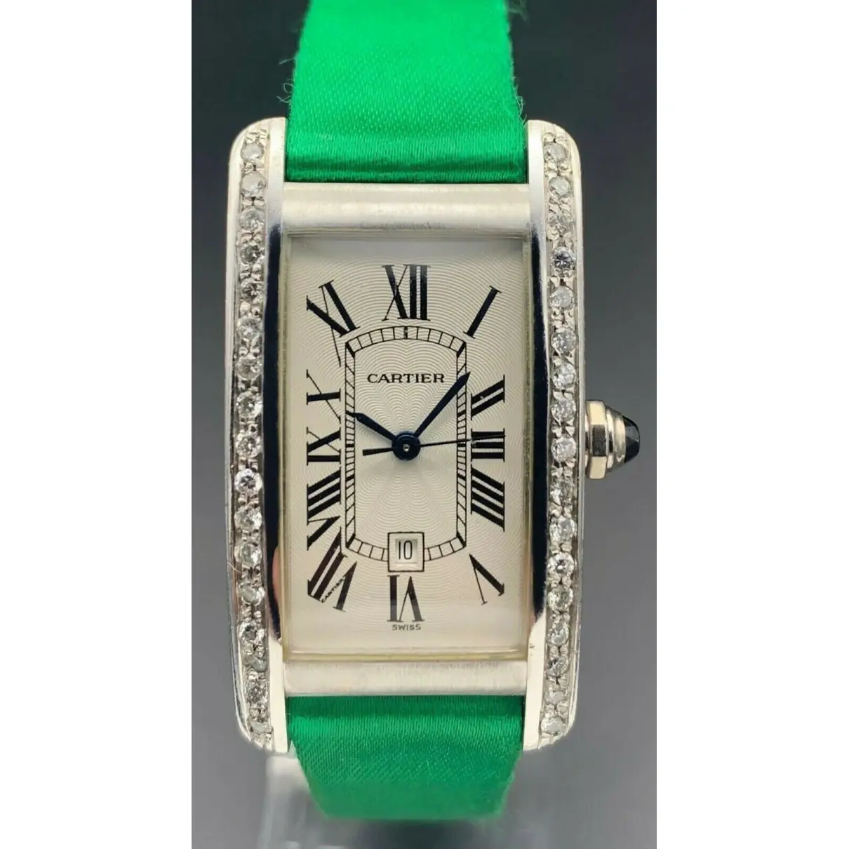 Buy Cartier Tank Américaine white gold watch online