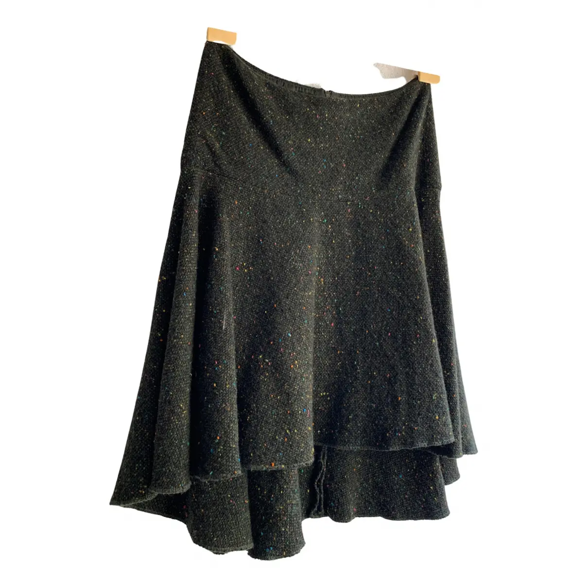 Wool mid-length skirt Adèle Fado