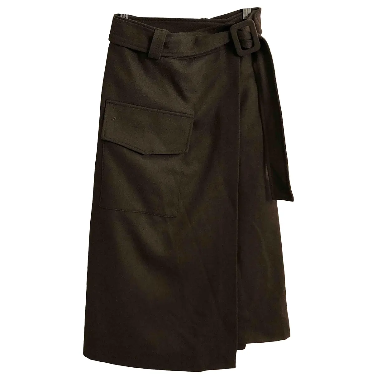 Wool mid-length skirt Attic And Barn