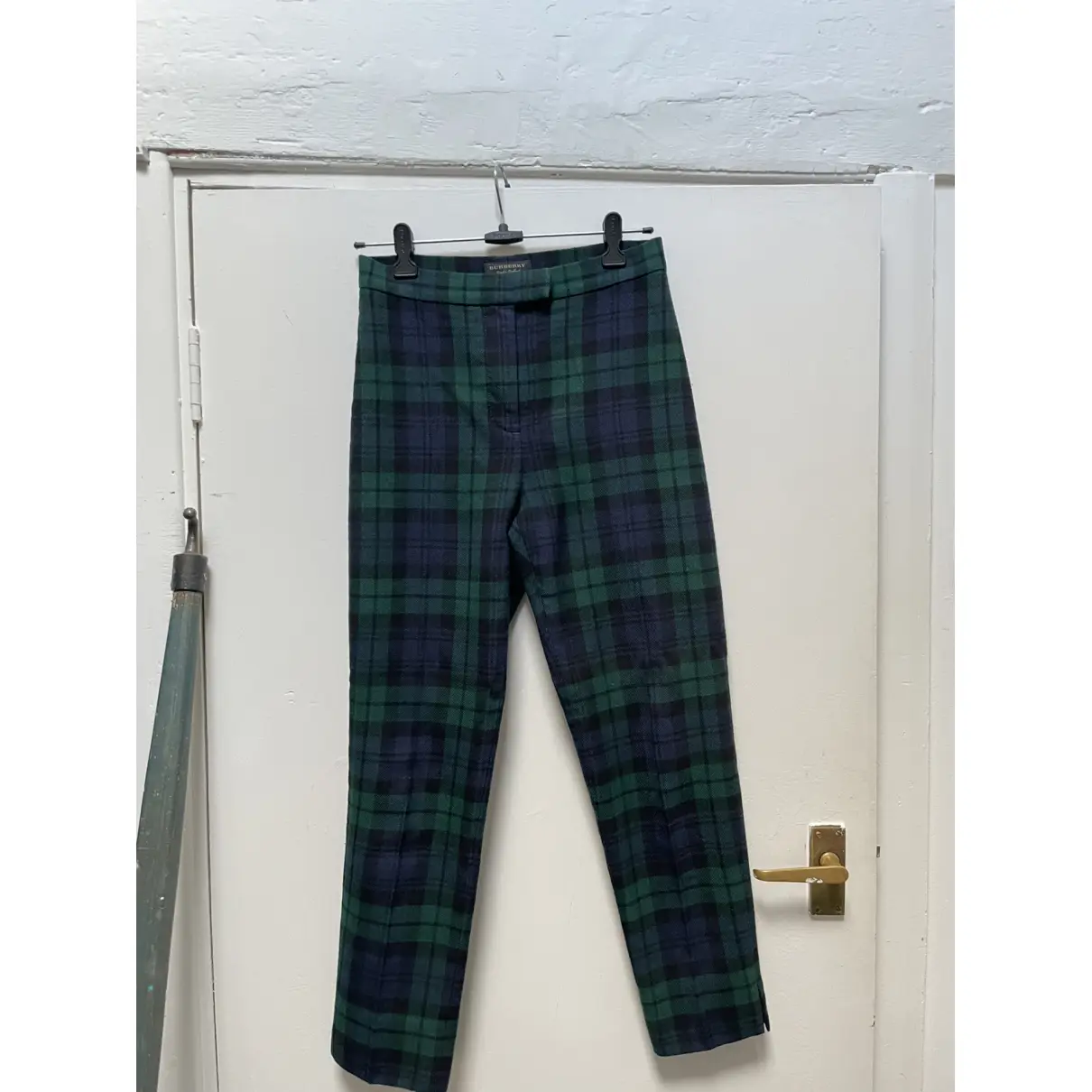 Buy Burberry Wool trousers online