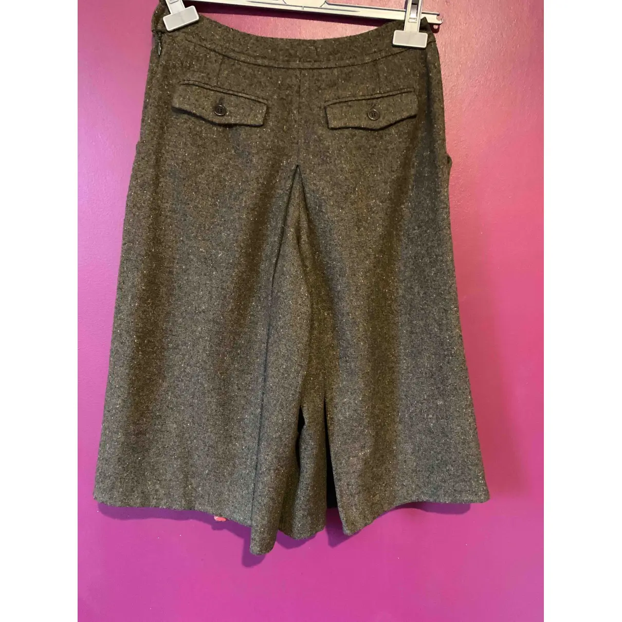 Buy Cappellini Wool mid-length skirt online