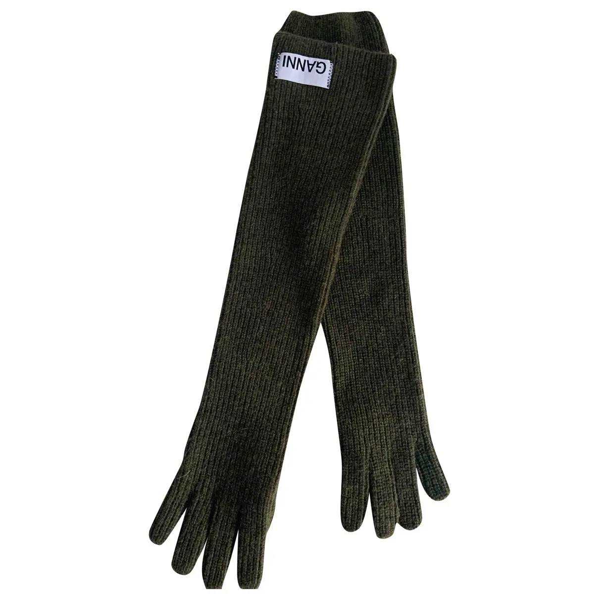FW19 wool long gloves Ganni