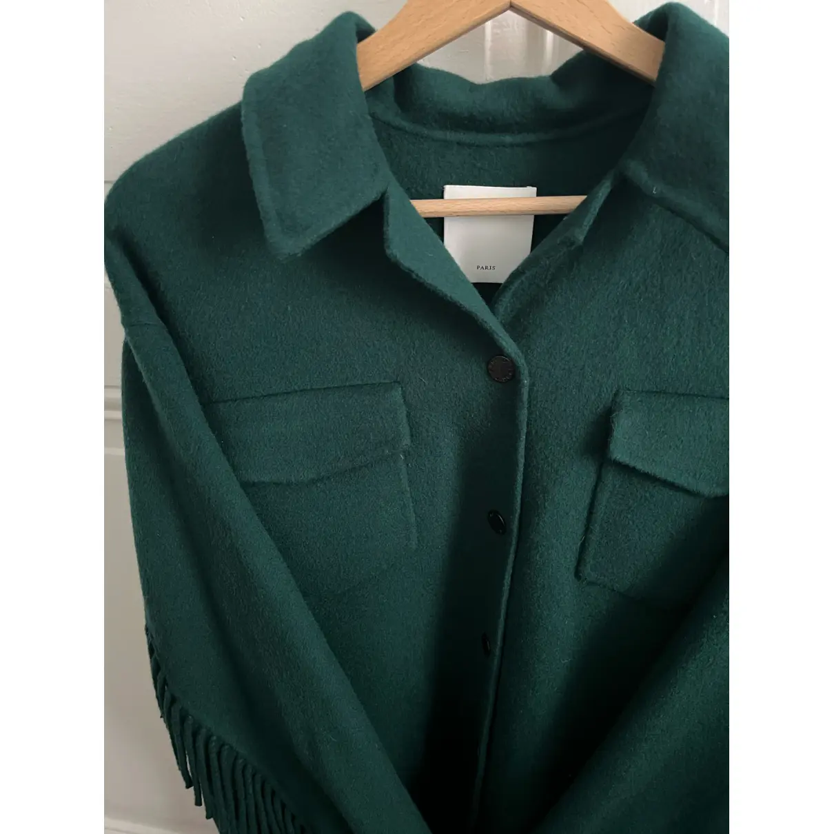Buy Sandro Fall Winter 2020 wool jacket online