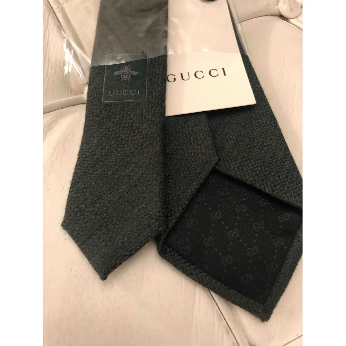 Wool tie Gucci