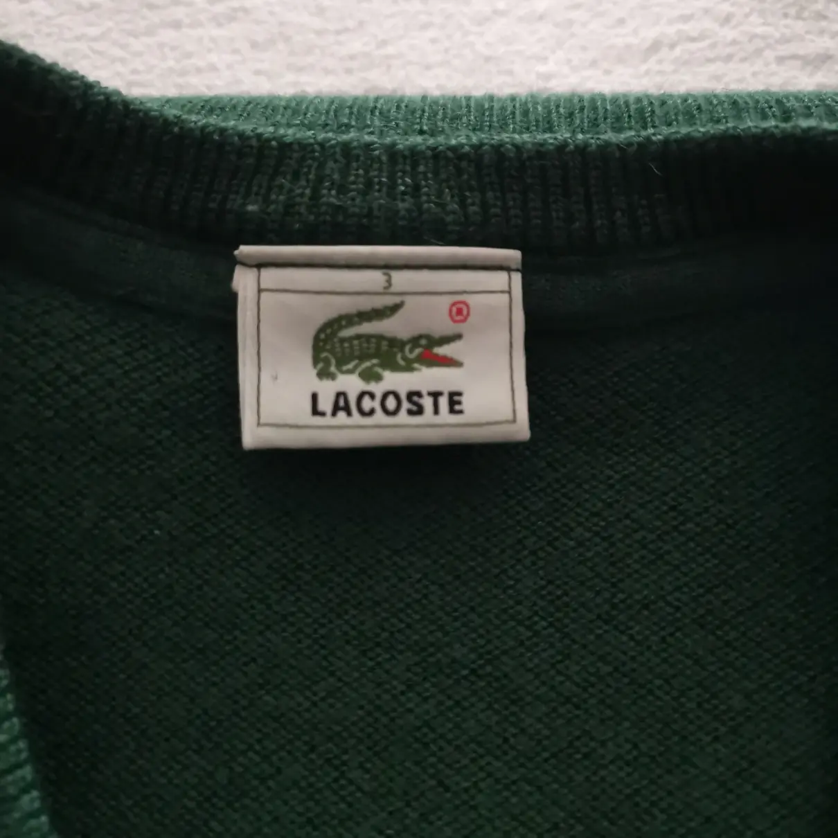 Wool pull Lacoste