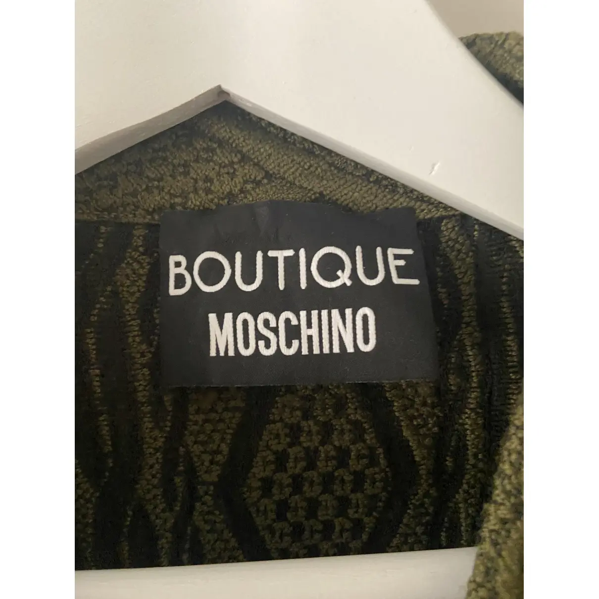 Buy Moschino Wool cardi coat online