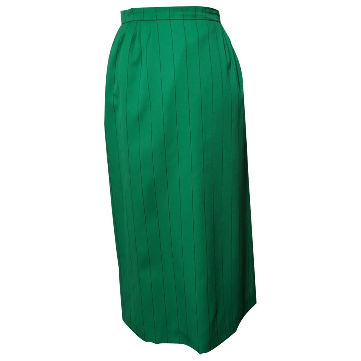 Wool mid-length skirt Pierre Balmain - Vintage