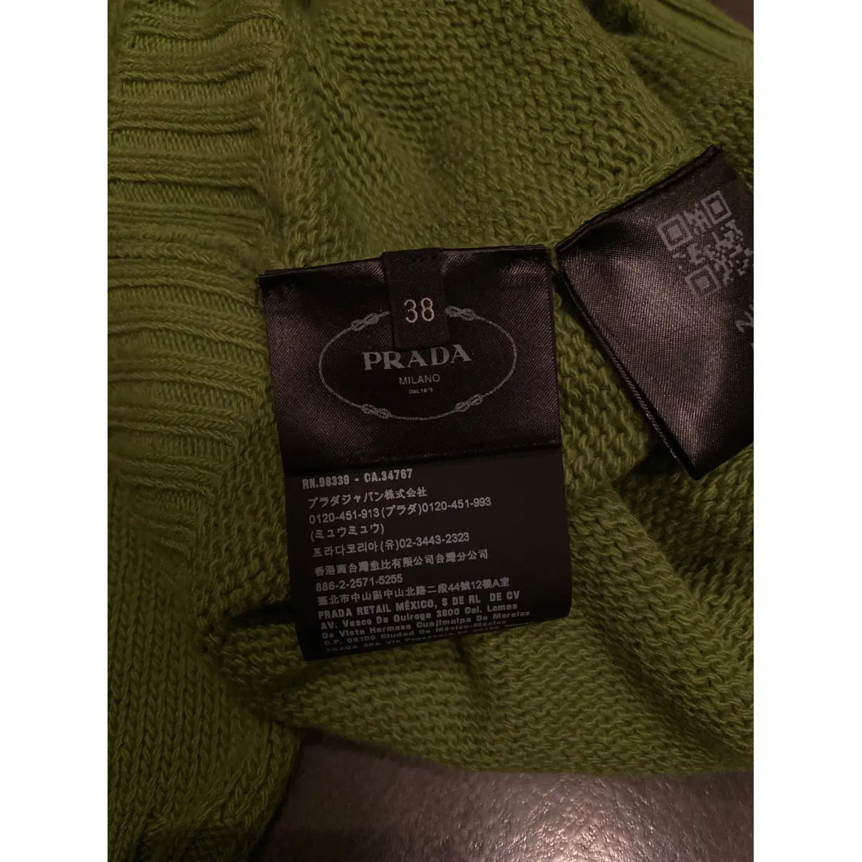 Wool knitwear Prada
