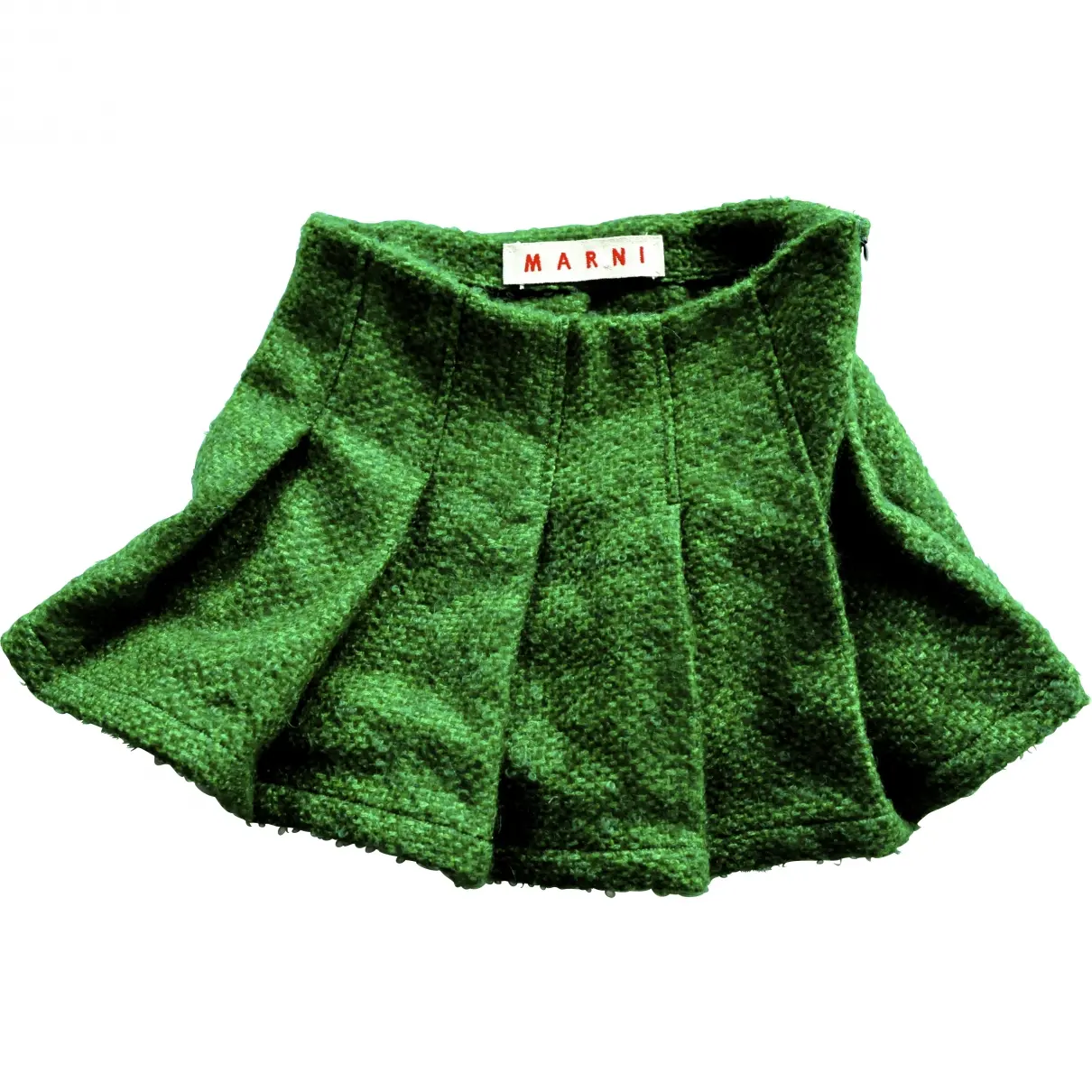 Green Wool Skirt Marni